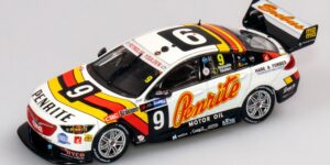1:43 Scale. David Reynolds / Luke Youlden Erebus Penrite Racing #9 Holden ZB Commodore Supercar - 2018 Rabble.Club Sandown 500 Retro Round