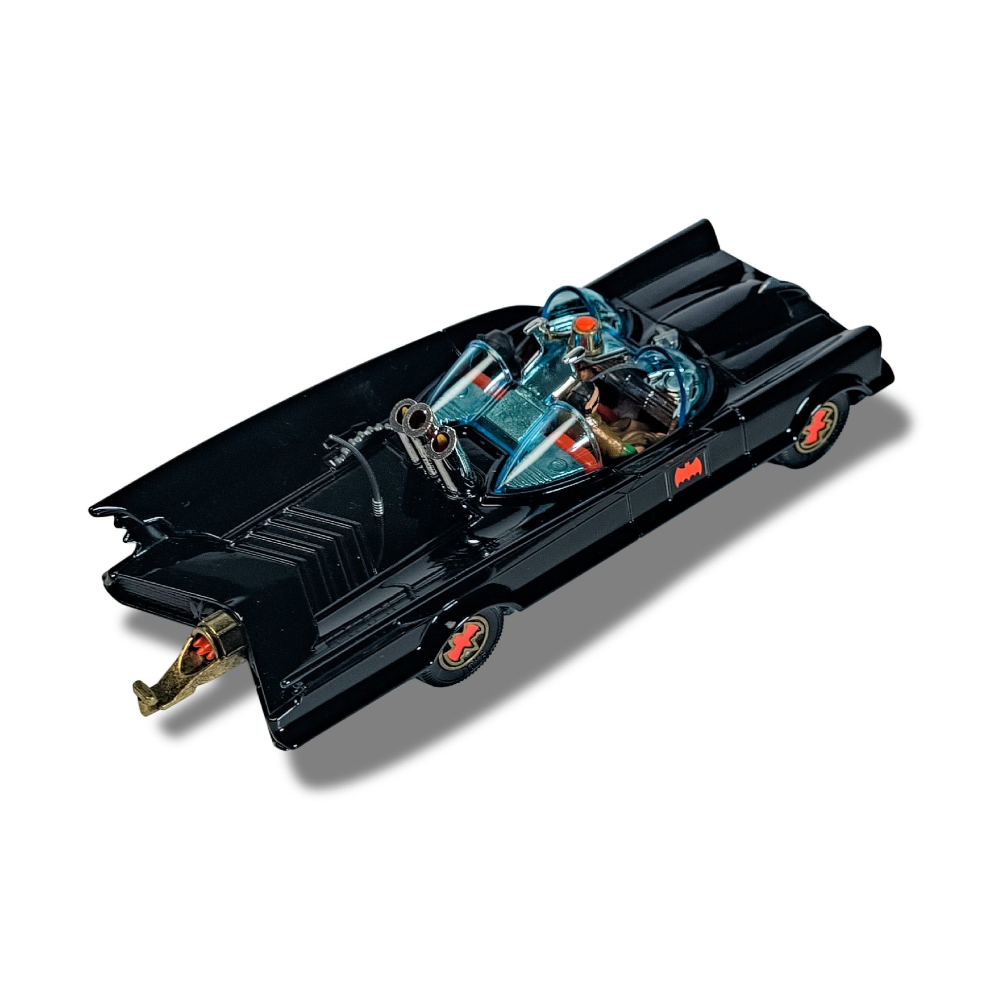 1:43 Scale. BATMOBILE With Batman and Robin. CORGI - Motorfocus Diecast ...