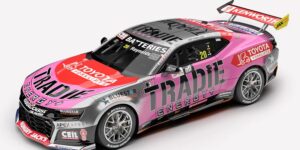 1:43 Scale. David Reynolds. Tradie Energy Racing #20 Chevrolet Camaro ZL1 - 2025 Townsville 500 Race 21 Pole Position