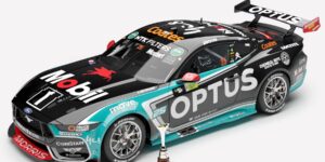1:12 Scale. Chaz Mostert. Mobil 1 Optus Racing #25 Ford Mustang GT - 2025 Repco Supercars Championship Winner