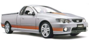 1:18 Scale. Ford FPV Mk2 Pursuit Ute - Lightning Strike