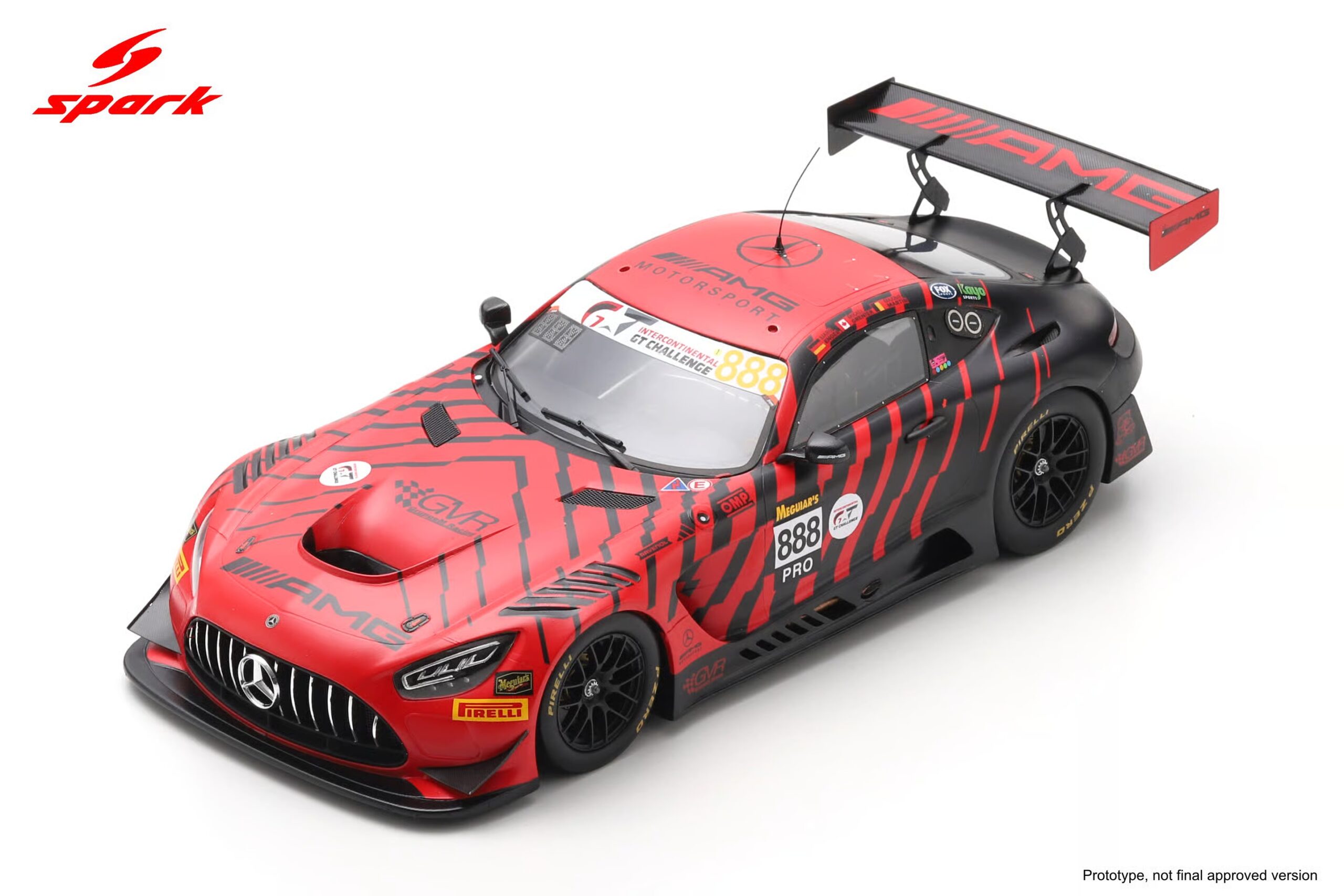 1:18 Scale. M. Engel – M. Grenier – M. Martin. Mercedes-AMG GT3 EVO #888 Mercedes-AMG Team GMR Winner Bathurst 12H 2026