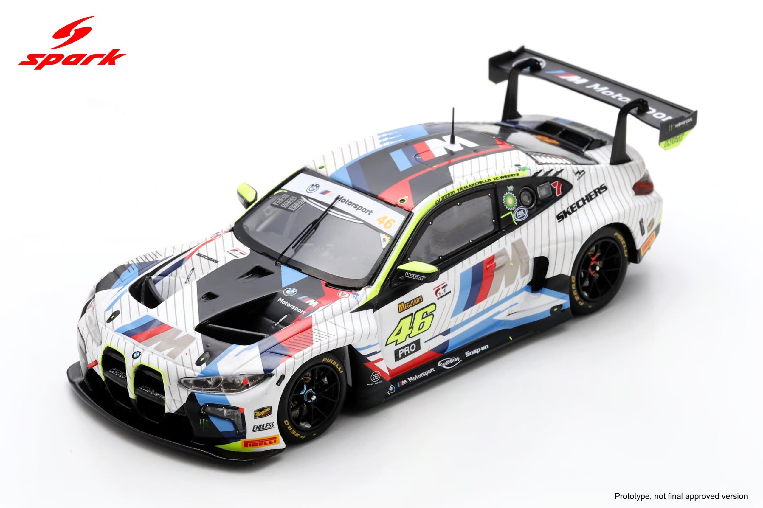 1:64 Scale. V. Rossi - C. Weerts - R. Marciello. BMW M4 GT3 #46 Team WRT 2nd Bathurst 12H 2025