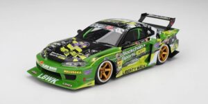 1:18 Scale. NISSAN SILVIA S15 LB-SUPER SILHOUETTE #555 V2 2024 FORMULA DRIFT JAPAN