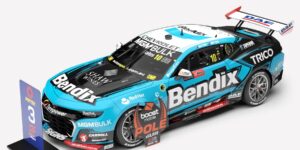 1:18 Scale. Zach Bates / Aaron Seton. Bendix Racing #10 Chevrolet Camaro ZL1 - 2026 Repco Bathurst 1000 Pole Position / 3rd Place