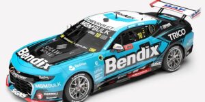 1:43 Scale. Zach Bates / Aaron Seton. Bendix Racing #10 Chevrolet Camaro ZL1 - 2026 Repco Bathurst 1000 Pole Position / 3rd Place
