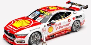 1:12 Scale. Brodie Kostecki #17. Ford Mustang GT. Shell V-Power Racing Team – 2026 Repco Bathurst 1000 Winner