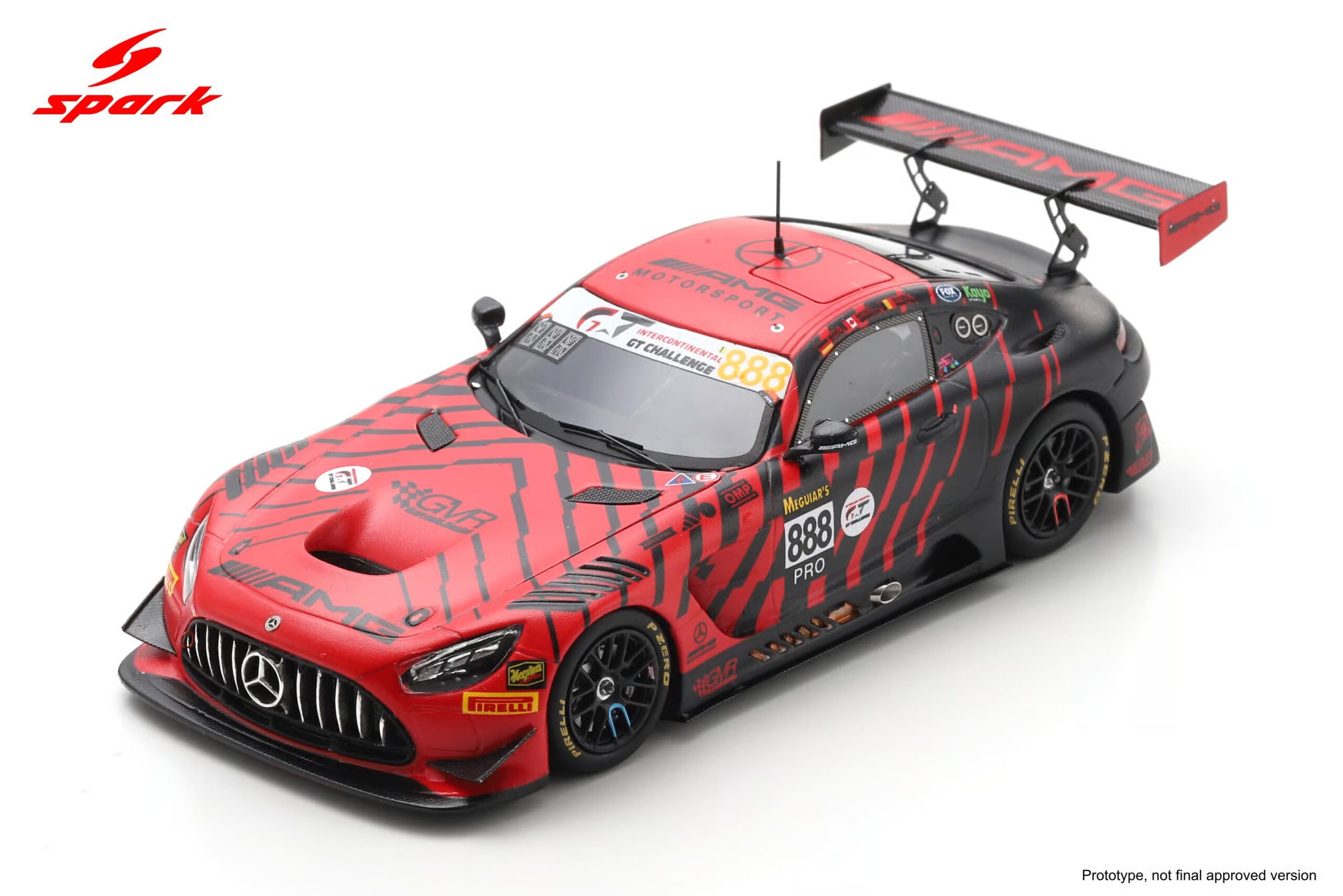 1:43 Scale. M. Engel - M. Grenier - M. Martin. Mercedes-AMG GT3 EVO #888 Mercedes-AMG Team GMR Winner Bathurst 12H 2026