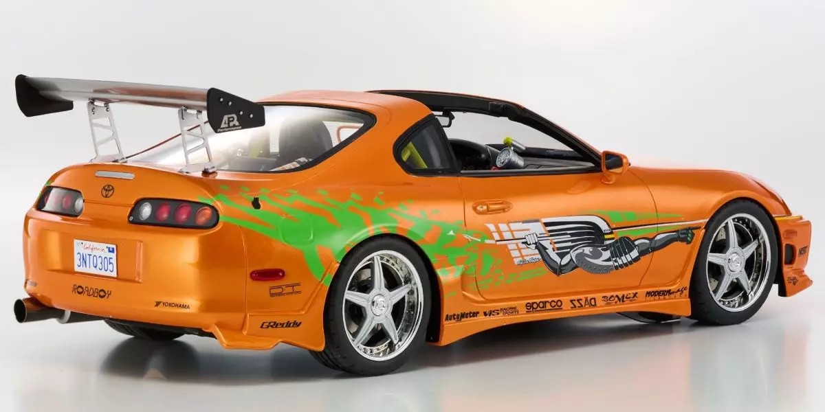 1:12 Scale. BRIANS 1995 Toyota Supra Turbo “FAST & FURIOUS”.