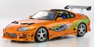 1:12 Scale. BRIANS 1995 Toyota Supra Turbo “FAST & FURIOUS”.