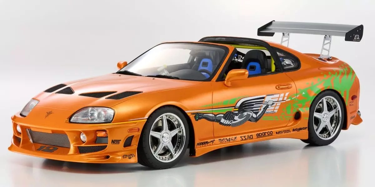 1:12 Scale. BRIANS 1995 Toyota Supra Turbo “FAST & FURIOUS”.