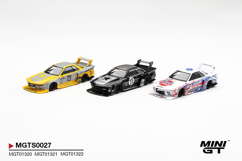 1:64 Scale. INOZETEK x Liberty Walk R32 Set, 2026 Show Edition. MINI GT