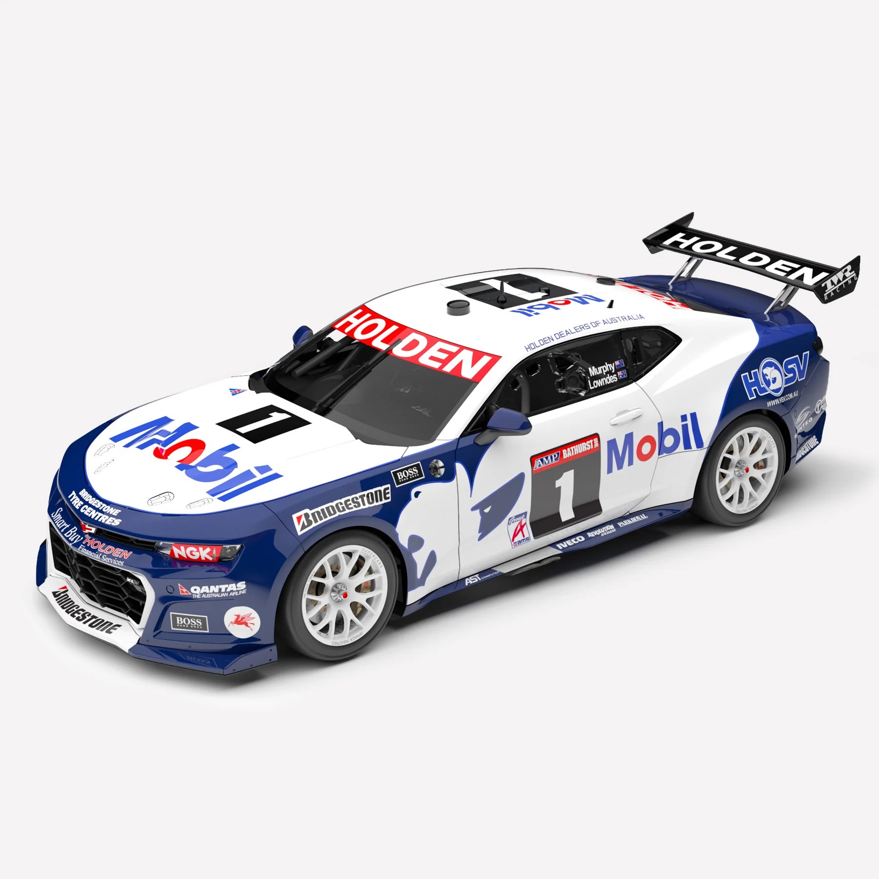 1:18 Scale. Craig Lowndes & Greg Murphy #1 Chevrolet Camaro ZL1 - Imagination Project Edition 13 - 1996 Bathurst 1000 Winner Tribute Livery Exclusive Edition