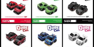 1:64 Scale. QubeCarz Series 3 Assortment QZ-COMBO-003. (Set of 6) MINI GT