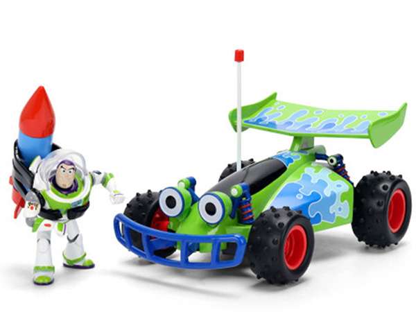 1:24 Scale. Disney Pixar Toy Story Buzz Lightyear and RC Turbo Buggy